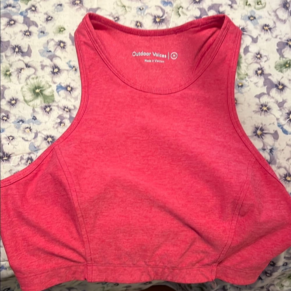 Outdoor Voices Women's Pink Top